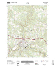 US Topo 7.5-minute map for Brookville PA