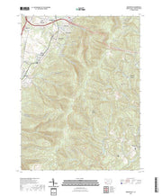 US Topo 7.5-minute map for Brownfield PA