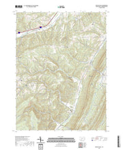 US Topo 7.5-minute map for Buffalo Mills PA