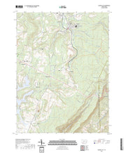 US Topo 7.5-minute map for Central City PA