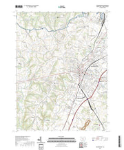 US Topo 7.5-minute map for Chambersburg PA