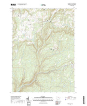 US Topo 7.5-minute map for Cherry Flats PA