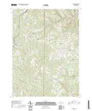 US Topo 7.5-minute map for Chicora PA