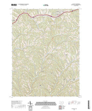 US Topo 7.5-minute map for Claysville PA