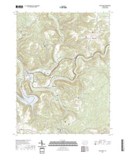 US Topo 7.5-minute map for Confluence PA