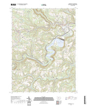 US Topo 7.5-minute map for Curwensville PA