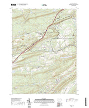 US Topo 7.5-minute map for Delano PA