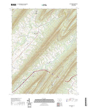 US Topo 7.5-minute map for Doylesburg PA