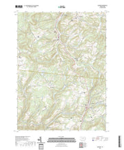 US Topo 7.5-minute map for Dushore PA