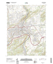 US Topo 7.5-minute map for Easton PANJ