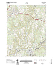 US Topo 7.5-minute map for Ebensburg PA