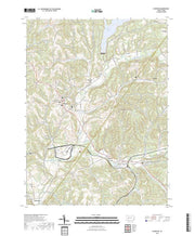 US Topo 7.5-minute map for Elderton PA