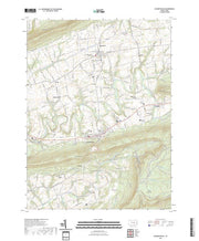 US Topo 7.5-minute map for Elizabethville PA