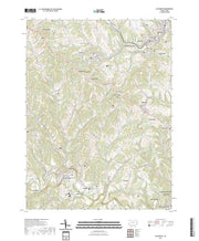 US Topo 7.5-minute map for Ellsworth PA