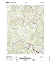 US Topo 7.5-minute map for Falls Creek PA