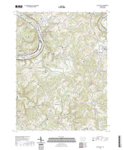 US Topo 7.5-minute map for Fayette City PA