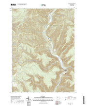 US Topo 7.5-minute map for First Fork PA