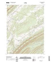 US Topo 7.5-minute map for Franklinville PA