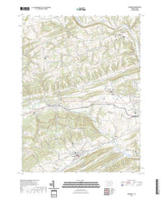 US Topo 7.5-minute map for Freeburg PA