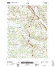 US Topo 7.5-minute map for Geneva PA