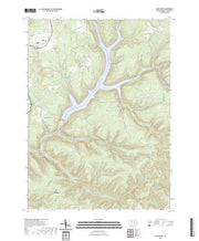 US Topo 7.5-minute map for Glen Hazel PA