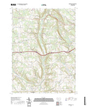 US Topo 7.5-minute map for Greenfield PA