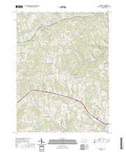 US Topo 7.5-minute map for Hackett PA