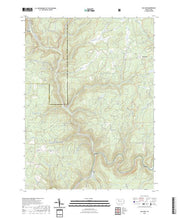 US Topo 7.5-minute map for Hallton PA