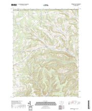 US Topo 7.5-minute map for Harrison Valley PANY