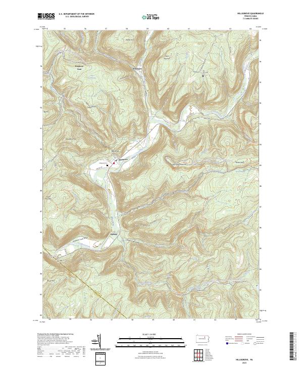 US Topo 7.5-minute map for Hillsgrove PA