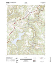 US Topo 7.5-minute map for Hooversville PA