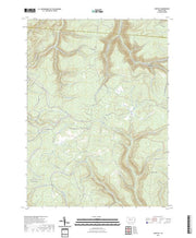 US Topo 7.5-minute map for Huntley PA