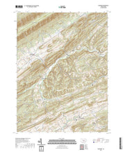 US Topo 7.5-minute map for Ickesburg PA