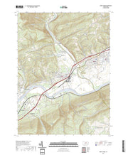 US Topo 7.5-minute map for Jersey Shore PA