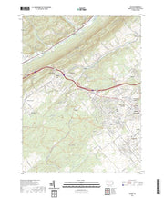 US Topo 7.5-minute map for Julian PA