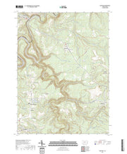 US Topo 7.5-minute map for Karthaus PA