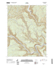 US Topo 7.5-minute map for Keating PA