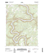 US Topo 7.5-minute map for Kennerdell PA