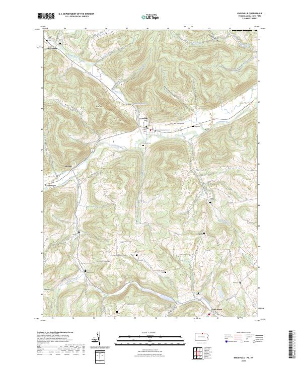 US Topo 7.5-minute map for Knoxville PANY