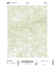 US Topo 7.5-minute map for Kossuth PA