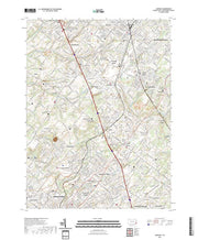 US Topo 7.5-minute map for Lansdale PA