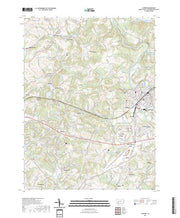 US Topo 7.5-minute map for Latrobe PA