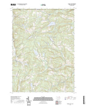 US Topo 7.5-minute map for Laurel Lake PANY