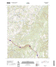 US Topo 7.5-minute map for Mammoth PA