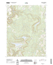 US Topo 7.5-minute map for Markleton PA