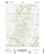 US Topo 7.5-minute map for Mason and Dixon PAMD