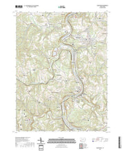 US Topo 7.5-minute map for Masontown PA