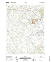 US Topo 7.5-minute map for McSherrystown PA