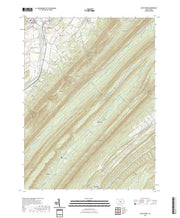 US Topo 7.5-minute map for McVeytown PA