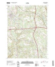 US Topo 7.5-minute map for Mercer PA